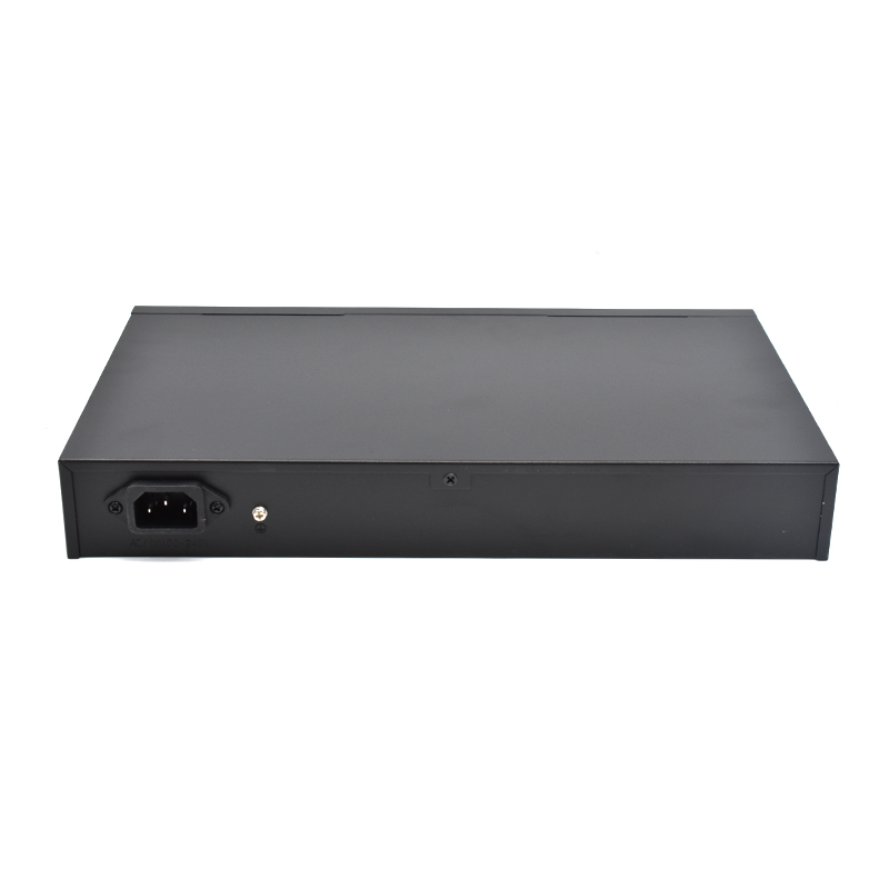 Product Gallery: Unmanaged 24 Port PoE Switch Gigabit with 2 RJ45 Uplink and 1 SFP Slot, 250m Long Reach, VLAN Isolation for Surveillance & Office 2