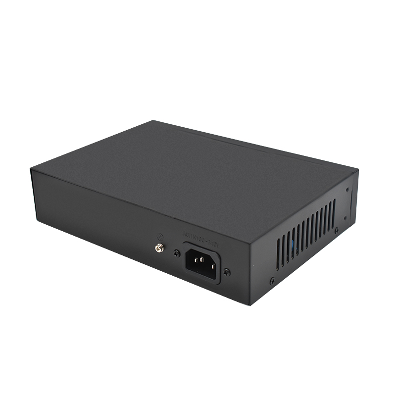 Product Gallery: Unmanaged CCTV PoE Network Switch, 4 Gigabit PoE Ports + 2 Uplink RJ45, 65W Budget, Desktop/Wall Mount for IP Camera Deployment 6