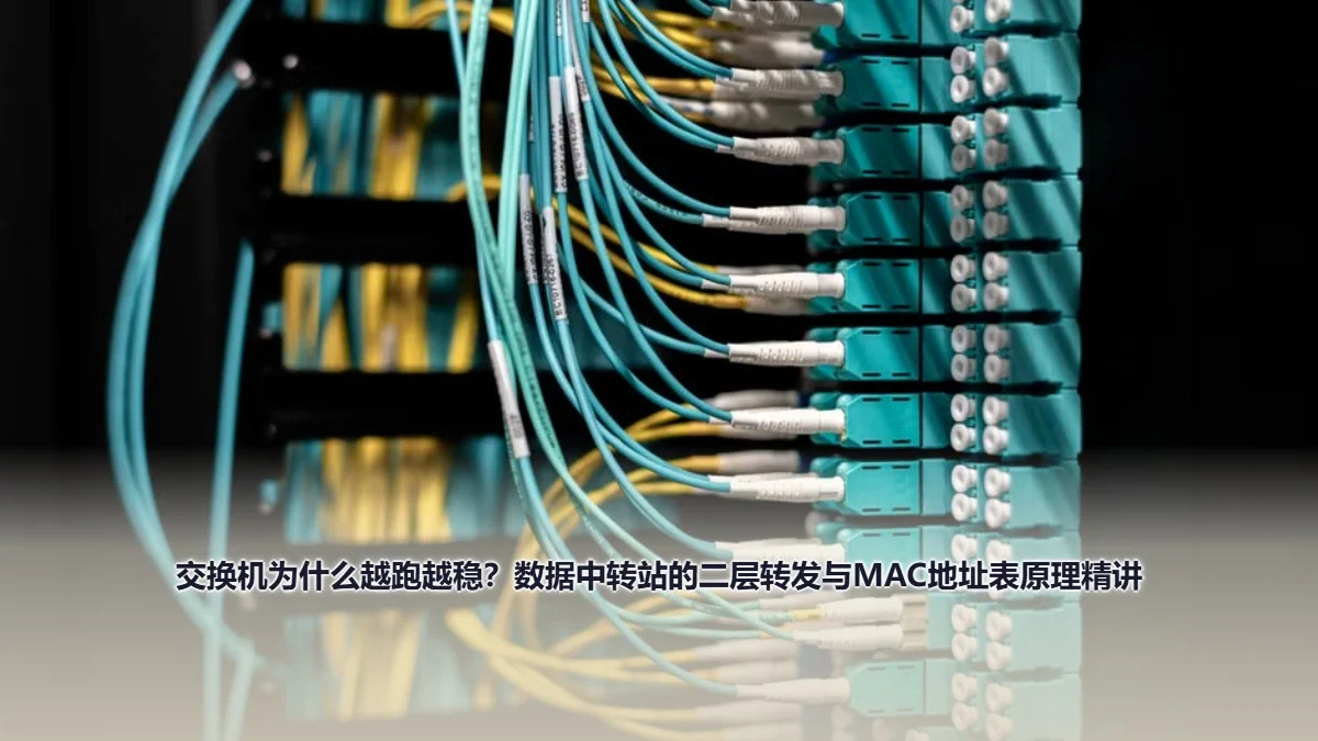 交换机为什么越跑越稳?数据中转站的二层转发与MAC地址表原理精讲