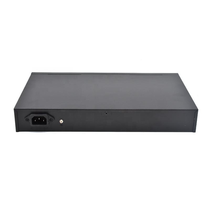 Product Gallery: Unmanaged PoE Switch 16 Port 10/100Mbps, 2 Gigabit Uplink + SFP, 250m Extend Mode, Metal Case for IP Camera & Surveillance 2