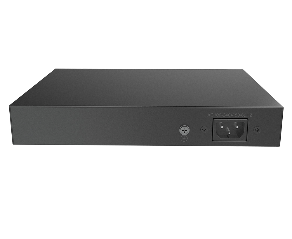 Product Gallery: Managed Gigabit 8 Port WEB Switch, 2 SFP Uplink, 128Gbps, L2+ Management, 1U Rack-Mount for Business Networks 4