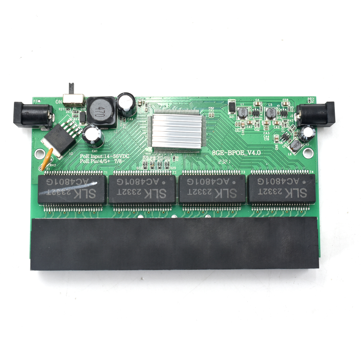 Product Gallery: Unmanaged 8-Port PoE Powered Switch, Gigabit, Reverse PoE, Desktop/Wall-Mount for Remote Power Delivery 7
