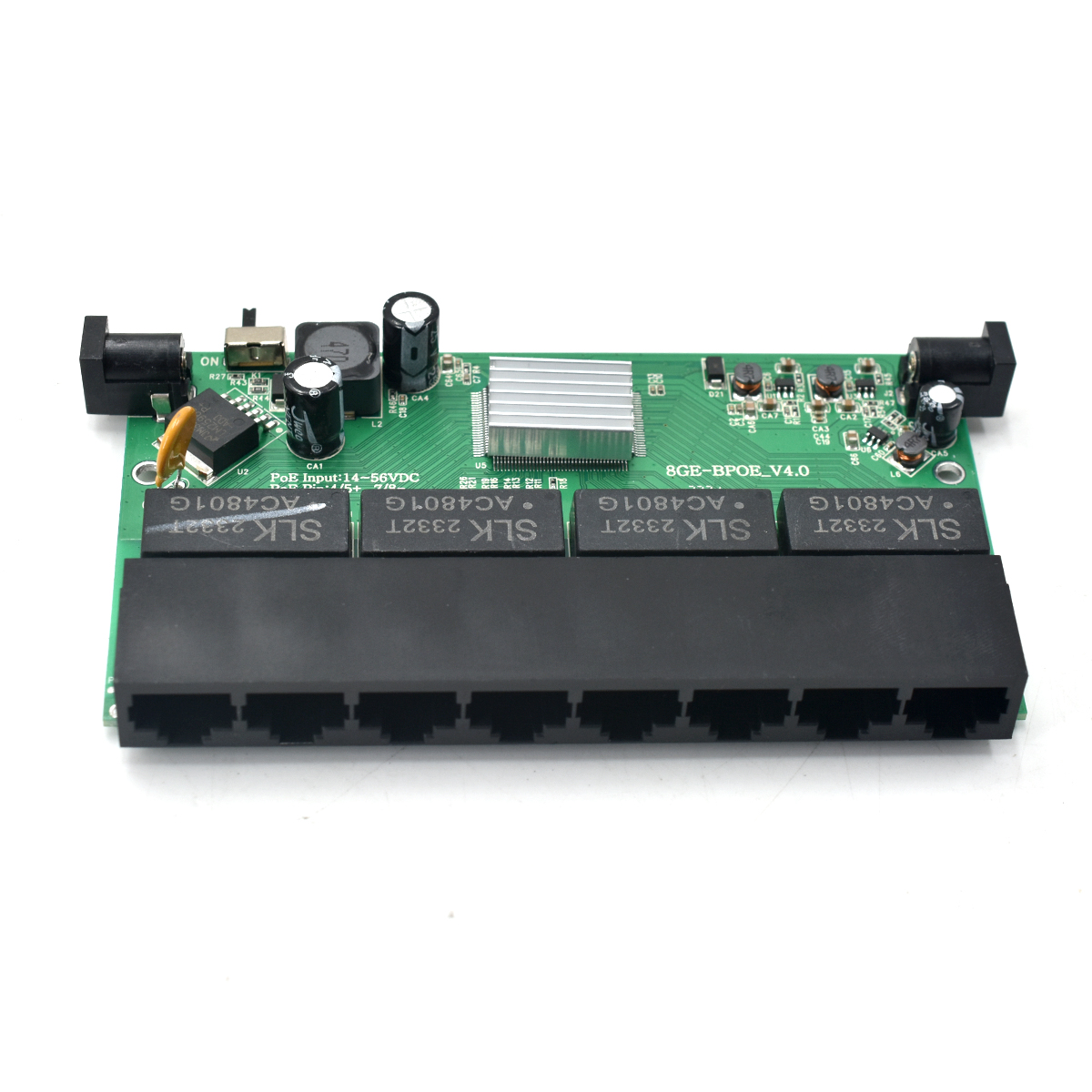 Product Gallery: Unmanaged 8-Port PoE Powered Switch, Gigabit, Reverse PoE, Desktop/Wall-Mount for Remote Power Delivery 11