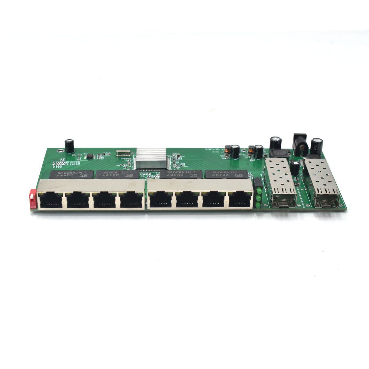 Product Gallery: Unmanaged PoE Powered 8 Port Network Switch, 2 SC Fiber Ports, Gigabit, Desktop for Industrial and Commercial Environments 18