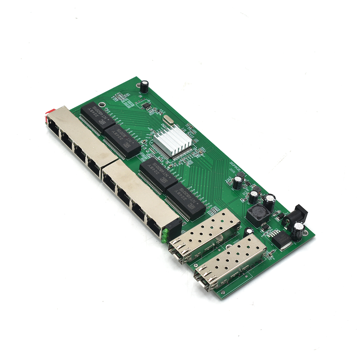 Product Gallery: Unmanaged PoE Powered 8 Port Network Switch, 2 SC Fiber Ports, Gigabit, Desktop for Industrial and Commercial Environments 20