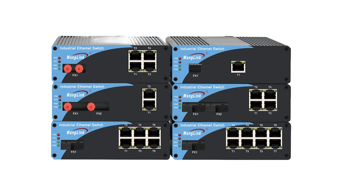 (unmanaged/managed/Media Converters/PoE Industrial switch)