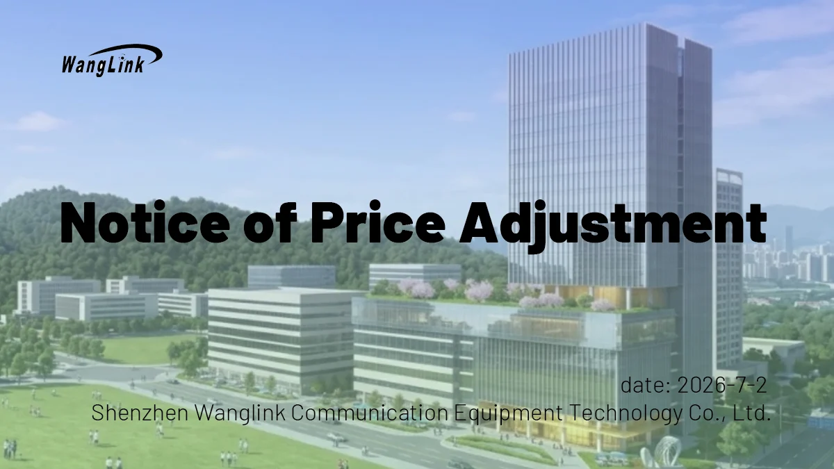 Notice of Price Adjustment