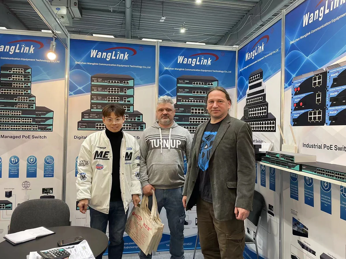 Wanglink 网广通 2024 年4月23日波兰国际安防设备展