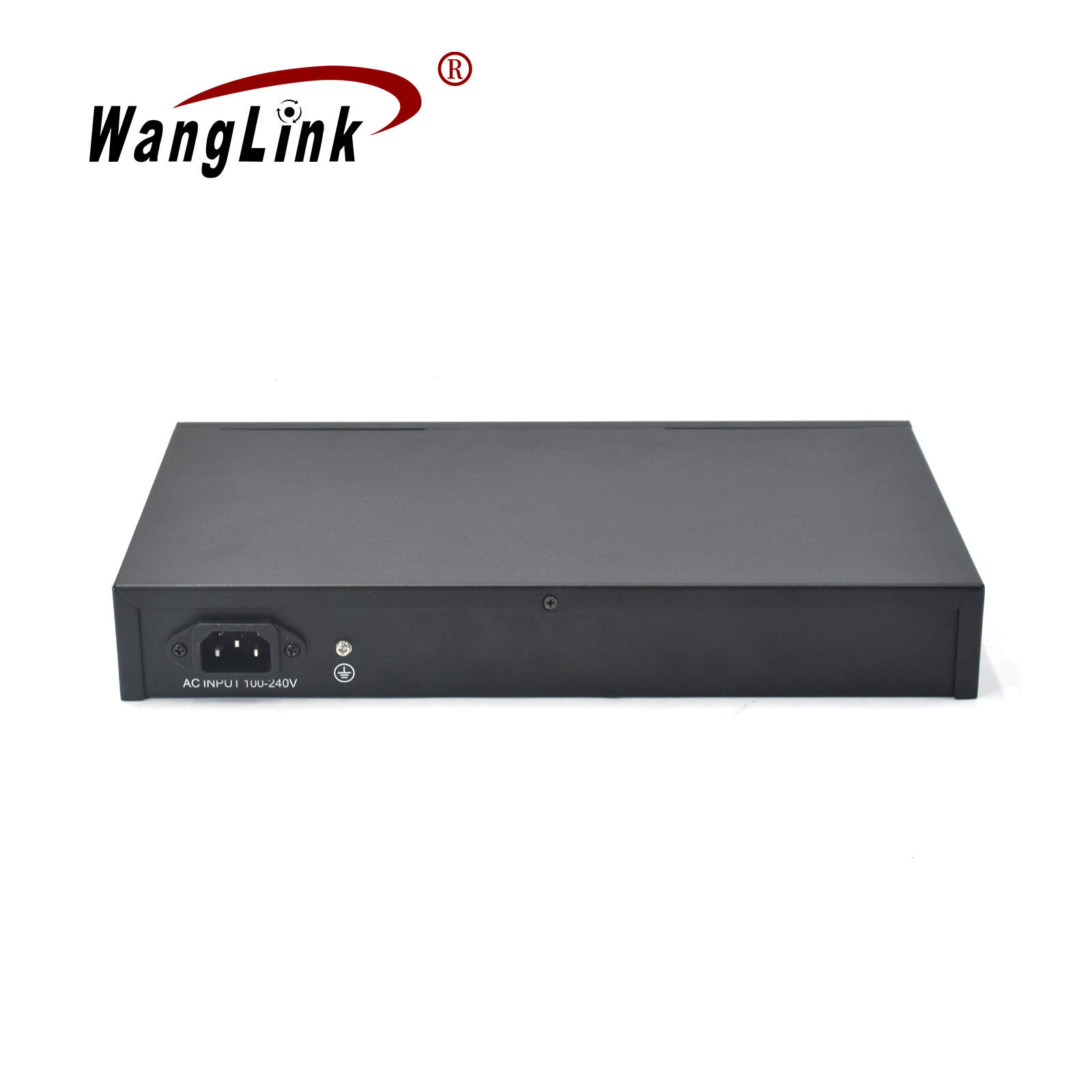 Product gallery: Unmanaged 16 Ports Fast Ethernet PoE++ Switch with 2 Gigabit SFP, 100m, VLAN & Metal Housing