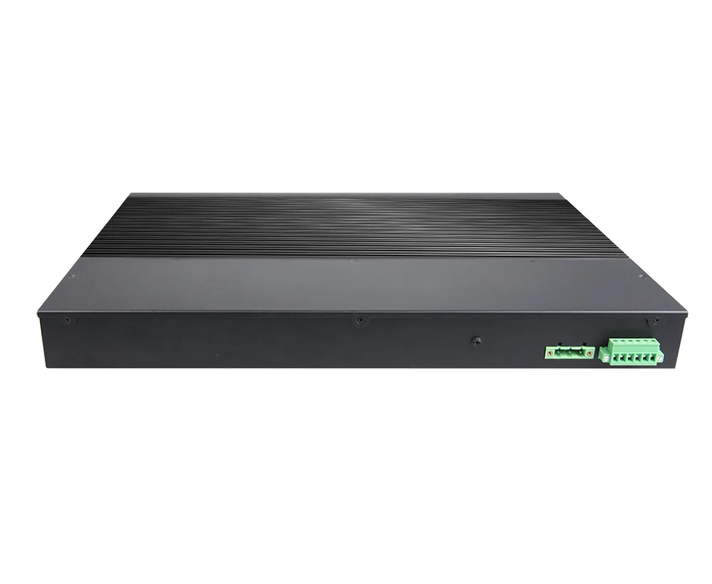 Product Gallery: Managed 52-Port L3 Industrial Ethernet Switch, 48 Gigabit RJ45, 4 SFP+ 10G Uplinks, Rack-Mount Fanless Design 4