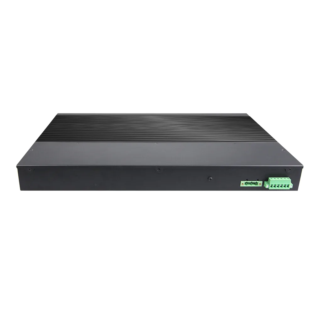 showcase of Managed 36-Port L3 Industrial Ethernet Switch with 24 Gigabit RJ45, 8 SFP, 4 SFP+ 10G Uplink, Rack-Mount